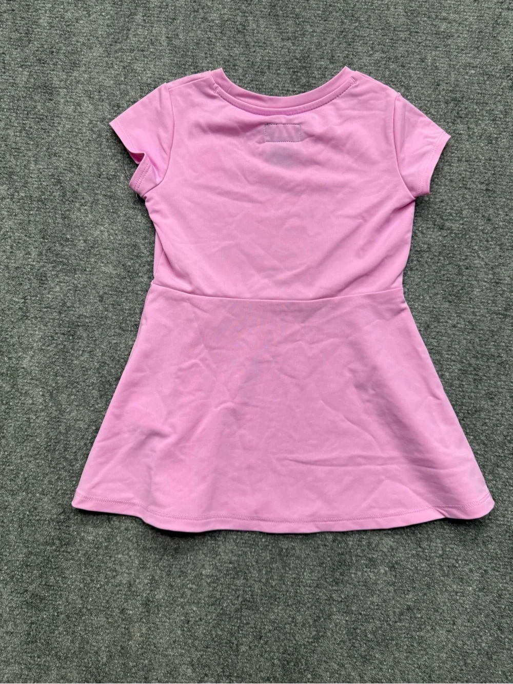 Converse Toddler Girls' 2T Pink Short-Sleeve Skater Dress